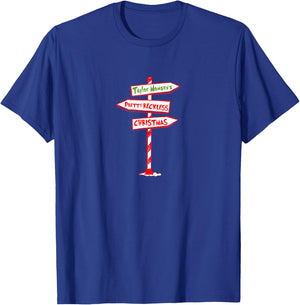 Holiday Sign T-Shirt - T-Shirt | Royal