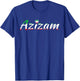 My Darling Persian Iran Farsi Love Quote Azizam T-Shirt - T-Shirt | Royal