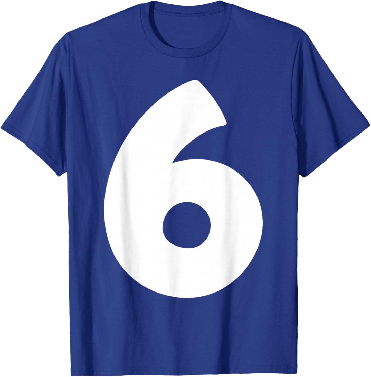 6 Number Six Seven 67 Gen Alpha Slang Funny Meme Matching T-Shirt - T-Shirt | Royal