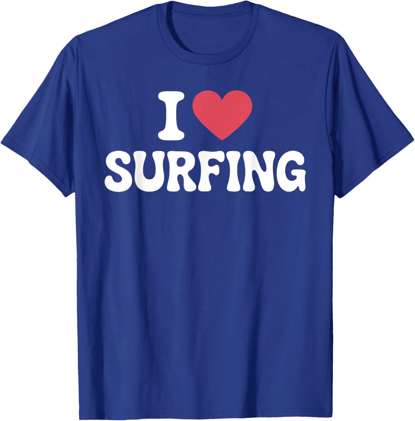 Surfing Art Women Surfer Surfboard Lover Surfing T-Shirt - T-Shirt | Royal
