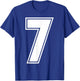 6 7 Seven Couples Costume Funny Meme T-Shirt - T-Shirt | Royal