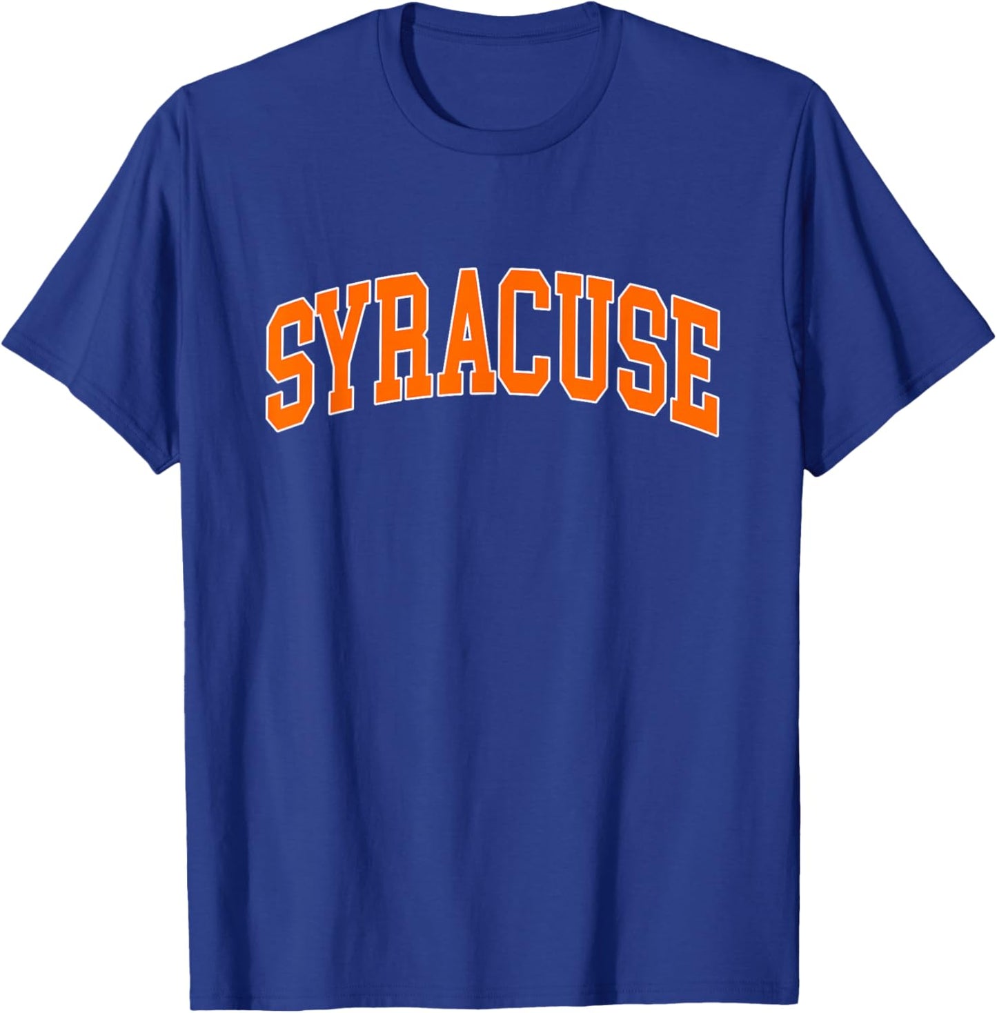 Syracuse City - Throwback Design - Classic T-Shirt - T-Shirt | Royal