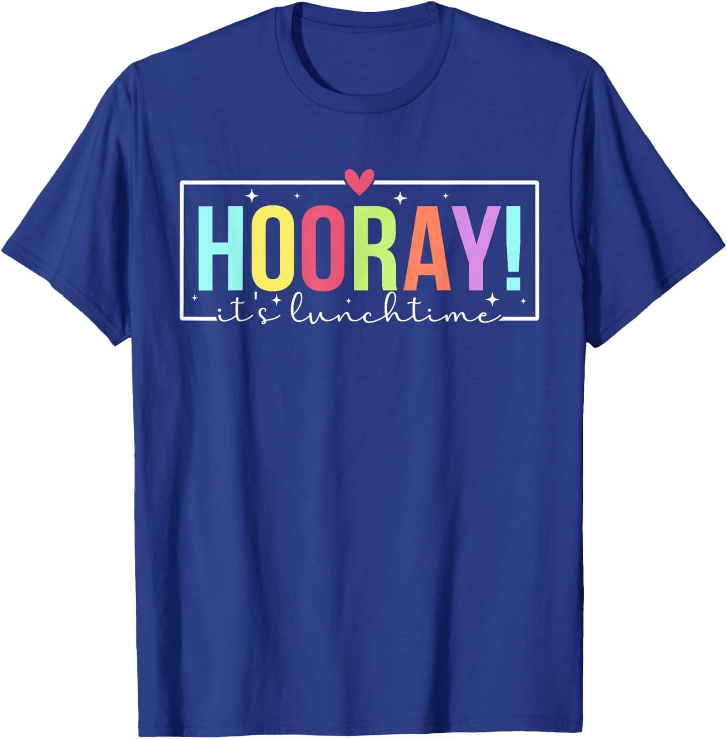 It's Lunchtime Lunch Lady School Cafeteria Worker T-Shirt - T-Shirt | Royal