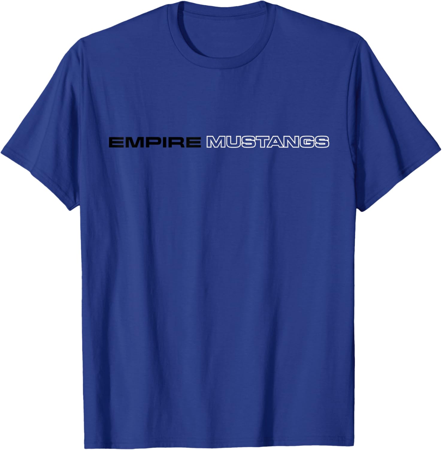 The EmpireMustangs T-Shirt - T-Shirt | Royal