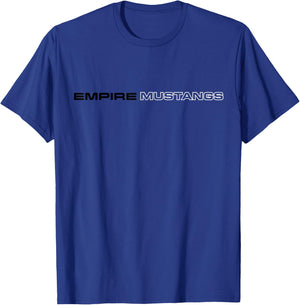 The EmpireMustangs T-Shirt - T-Shirt | Royal