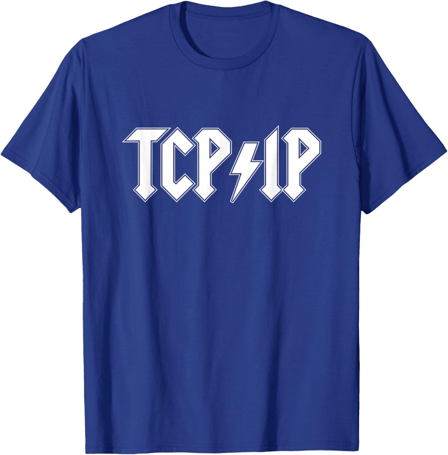 Funny Network Engineer Cybersecurity IT Support TCP IP Coder T-Shirt - T-Shirt | Royal