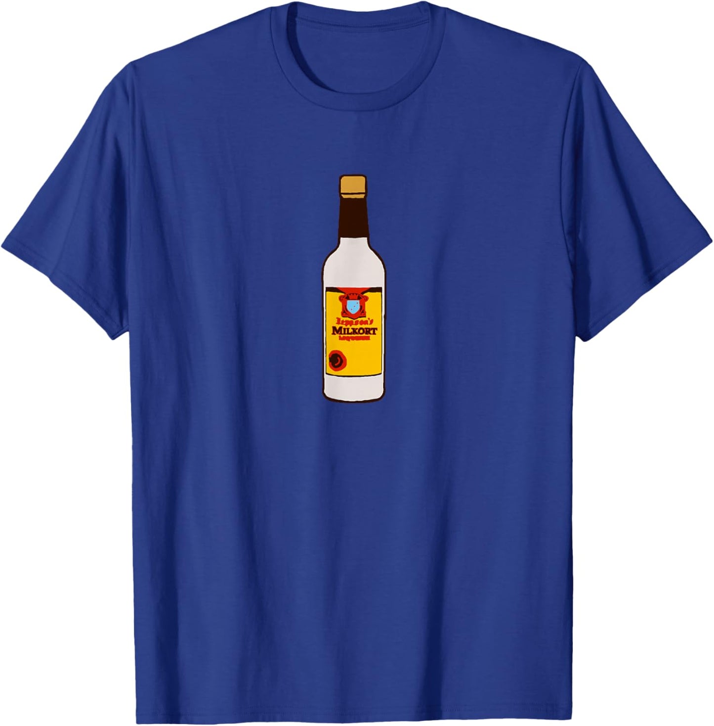 Malort Milk Parody Milkort T-Shirt - T-Shirt | Royal