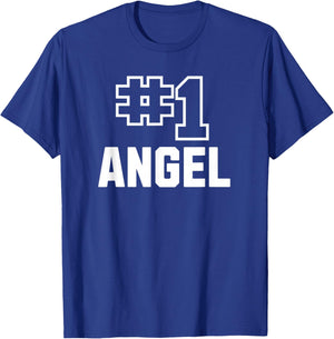 Number One Angel Kind Heart Appreciation T-Shirt - T-Shirt | Royal