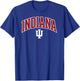 Indiana Hoosiers Arch Over Logo Officially Licensed T-Shirt - T-Shirt | Royal