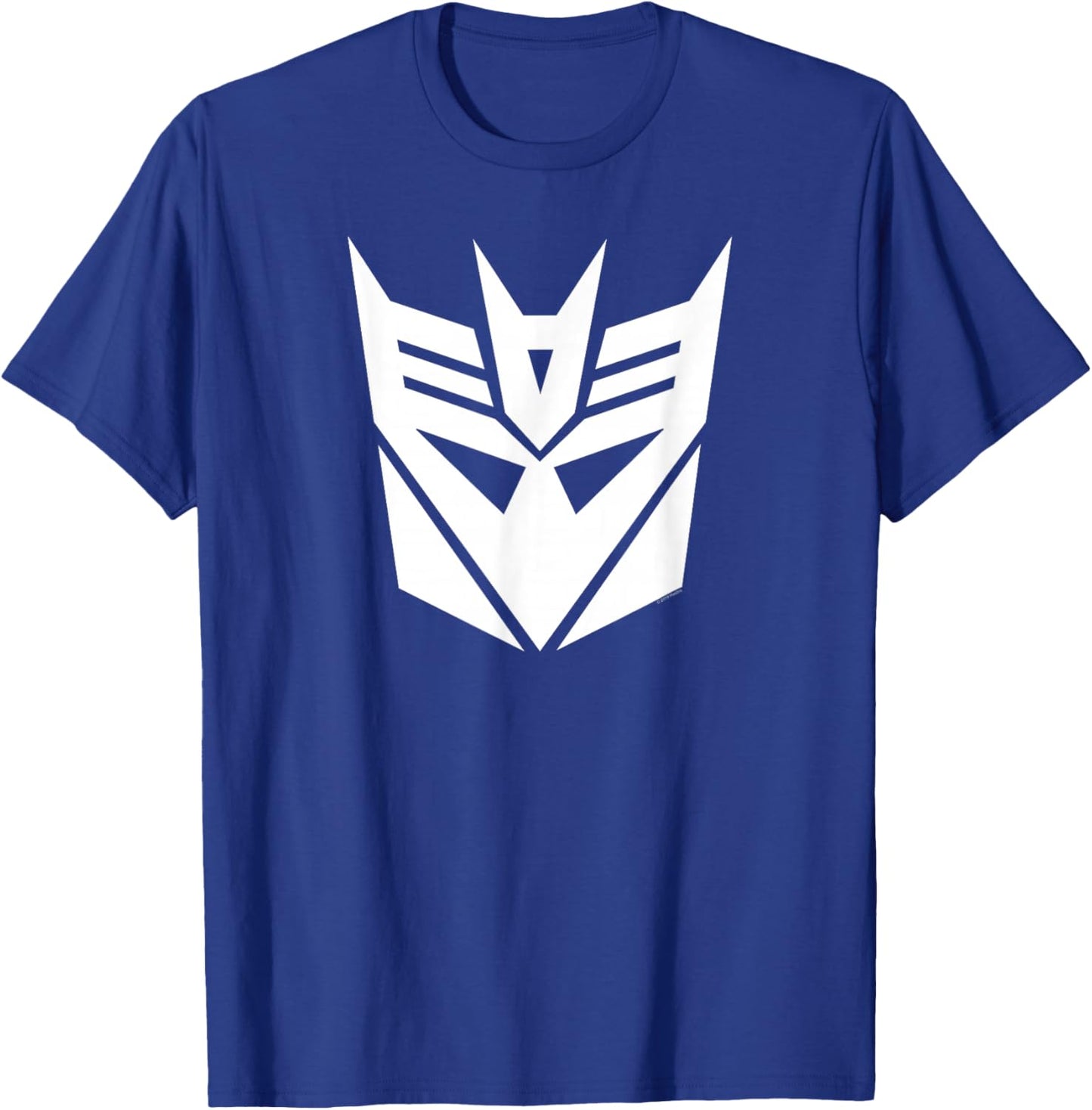 Transformers White Decepticon Sigil T-Shirt - T-Shirt | Royal