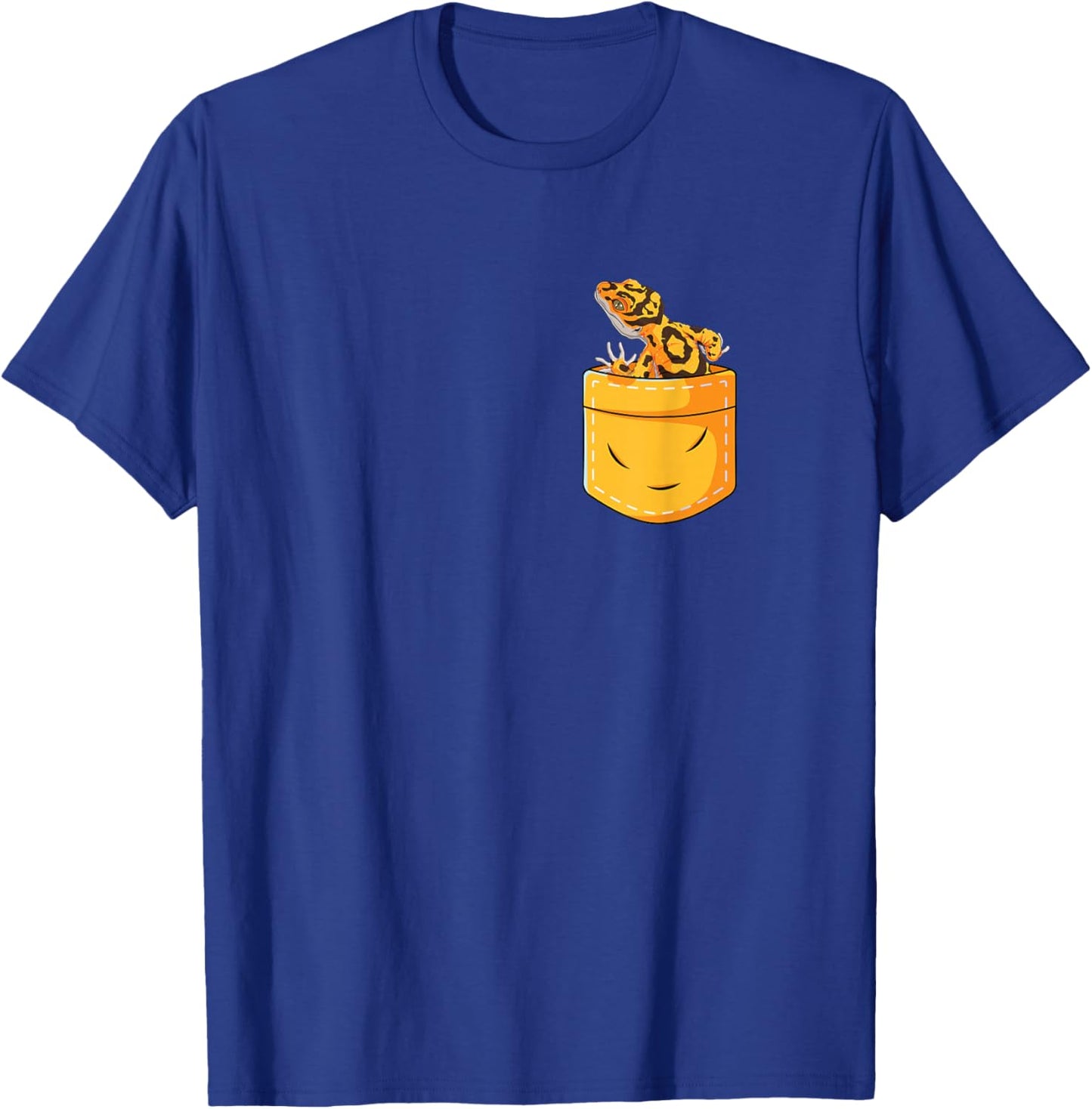 Leopard Gecko Owner Pocket Leopard Gecko Lover T-Shirt - T-Shirt | Royal