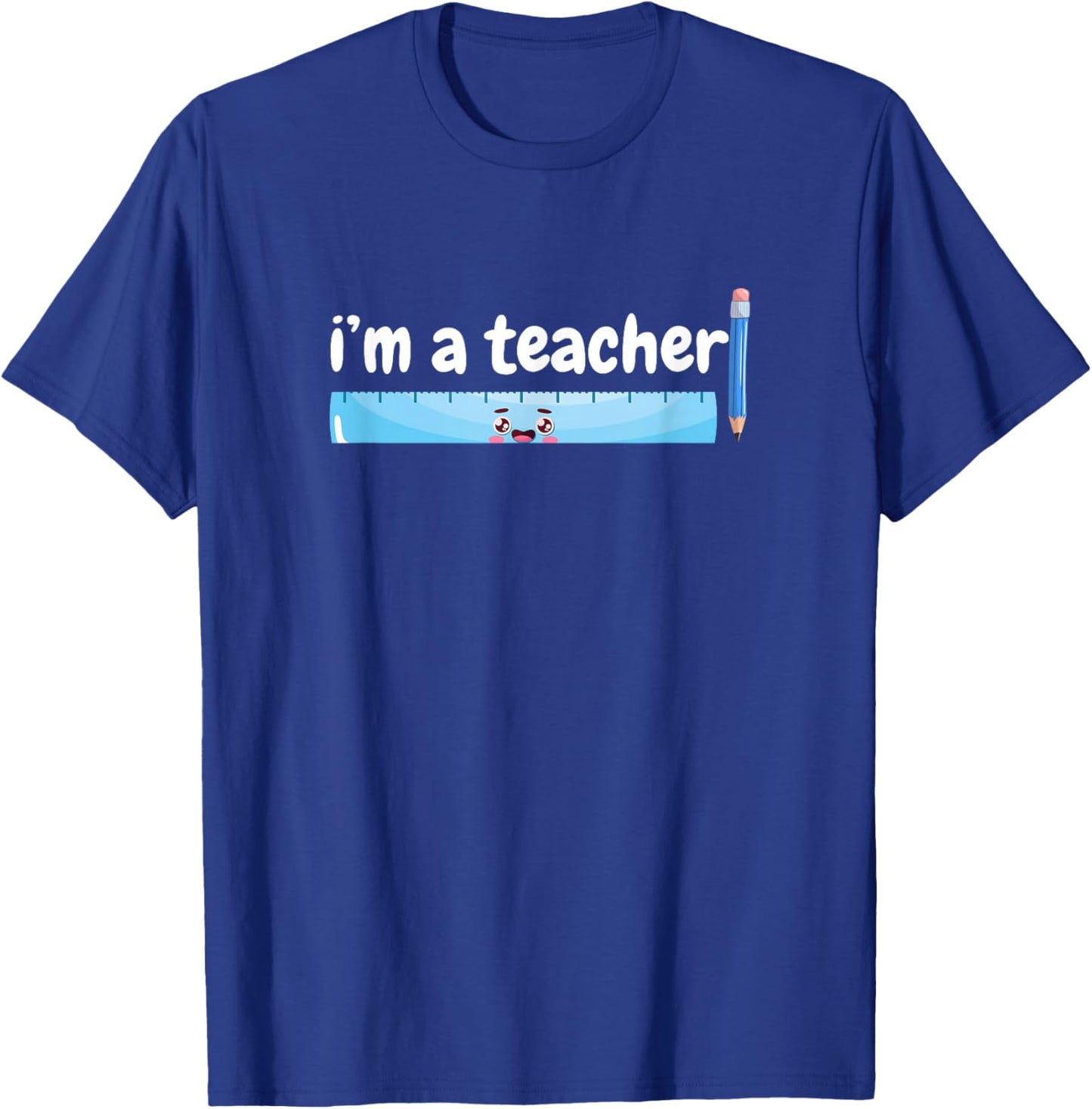 Proud Teacher Inspirational School T-Shirt - T-Shirt | Royal