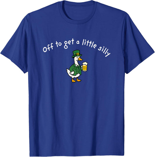 Off to get a Little Silly T-Shirt - T-Shirt | Royal