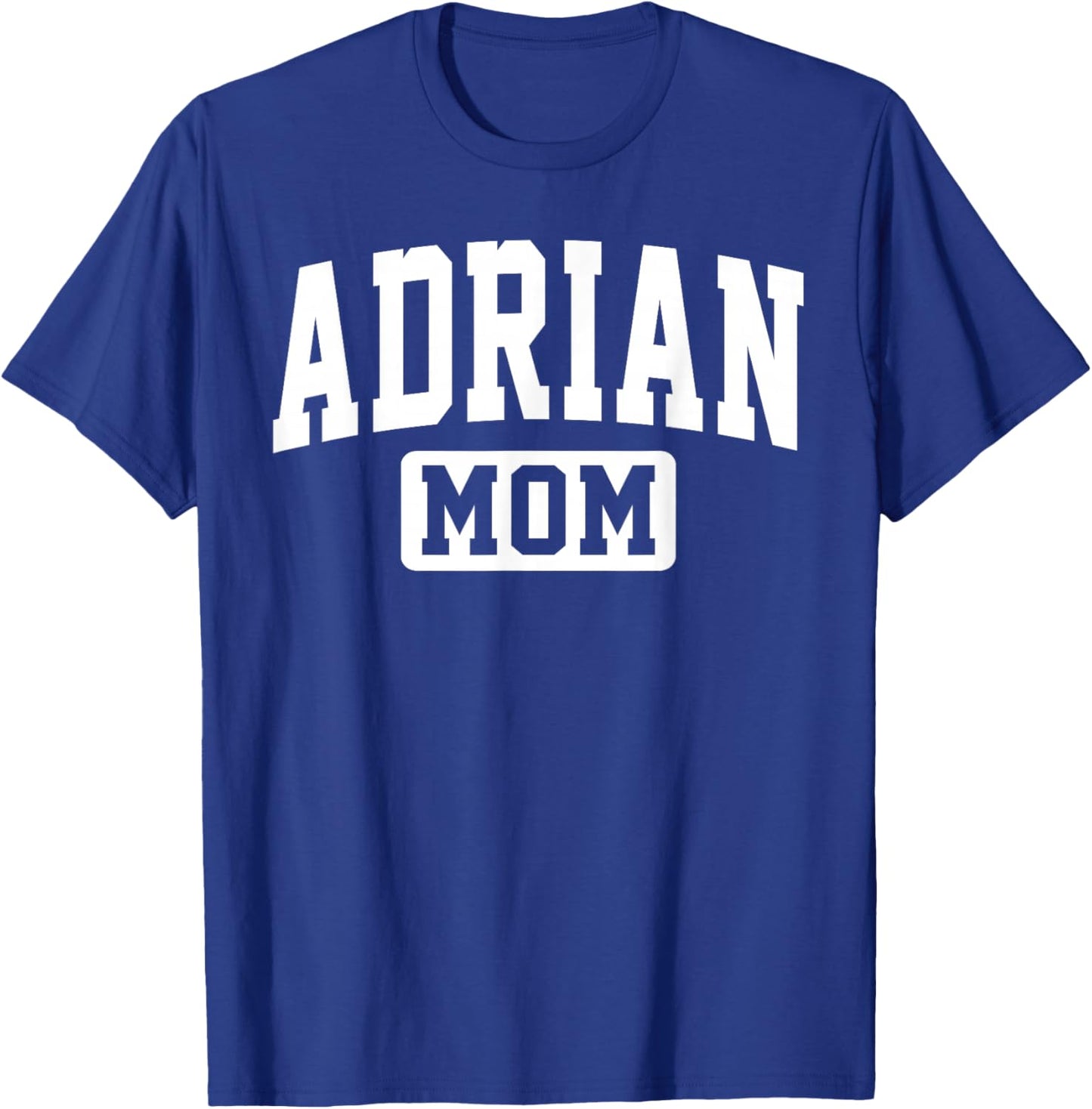 Adrian College Mom Vintage Arch Design Mother T-Shirt - T-Shirt | Royal