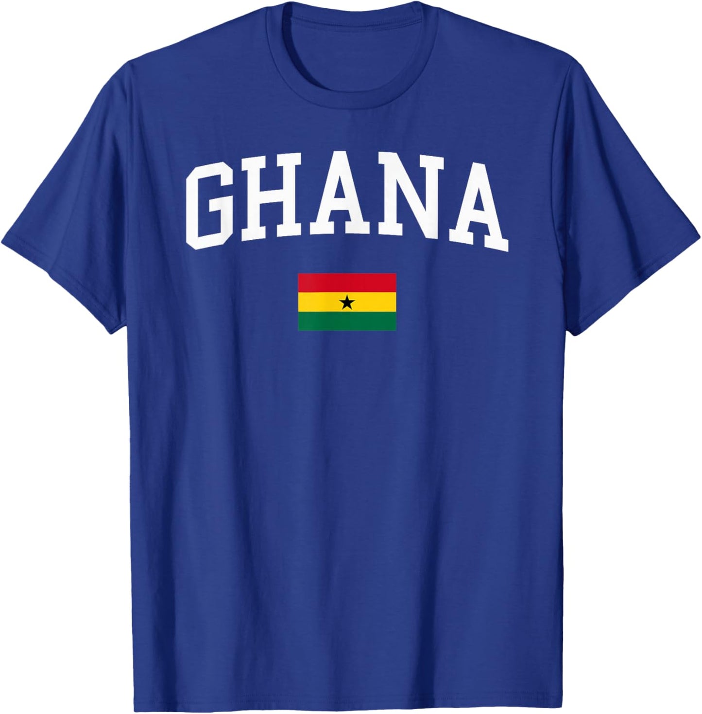 Ghanaian Flag Men Women Kids Ghana T-Shirt - T-Shirt | Royal