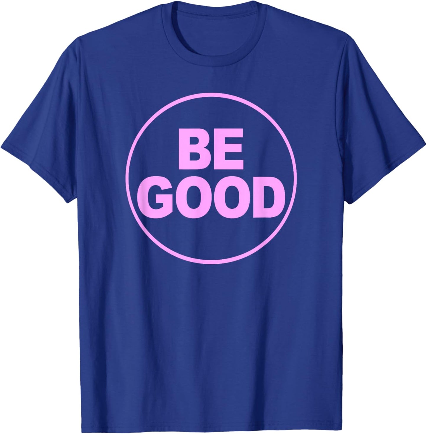 BE Good Support Button Style T-Shirt - T-Shirt | Royal