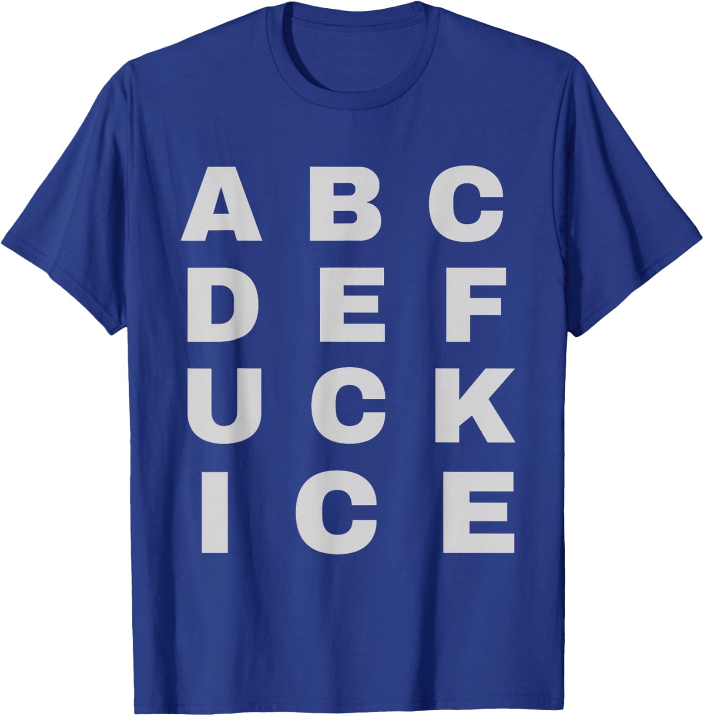 ABCDF Ice T-Shirt - T-Shirt | Royal