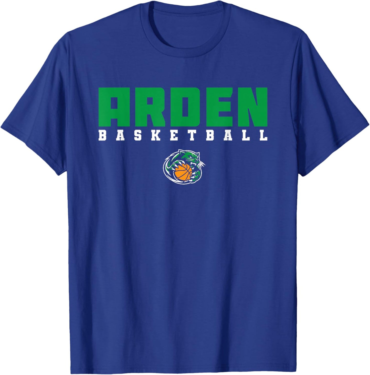 Arden Panthers Basketball T-Shirt - T-Shirt | Royal