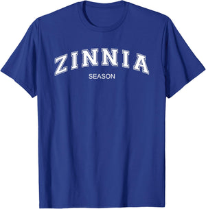 Zinnia Season T-Shirt - T-Shirt | Royal