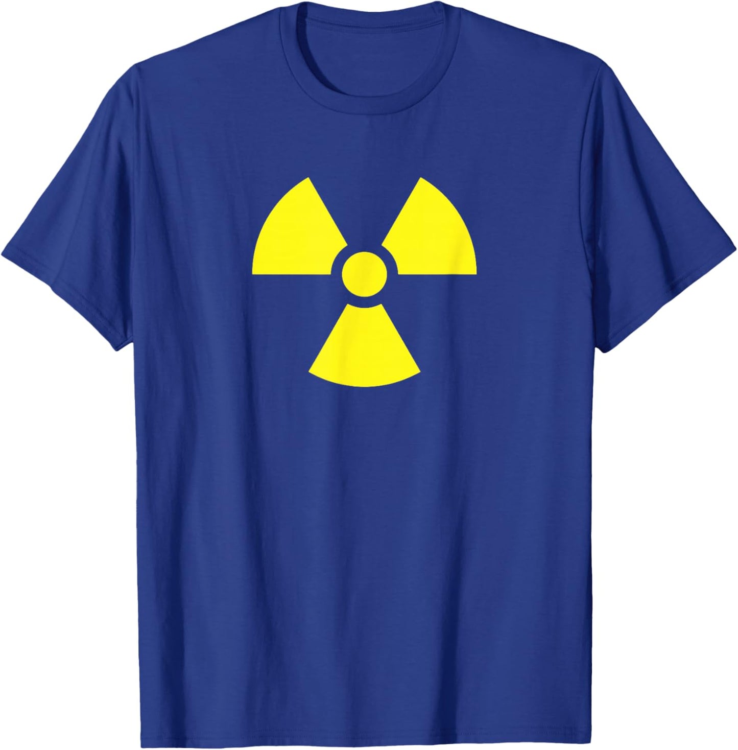 Nuclear Radioactive Material Symbol Radiation Biohazard T-Shirt - T-Shirt | Royal