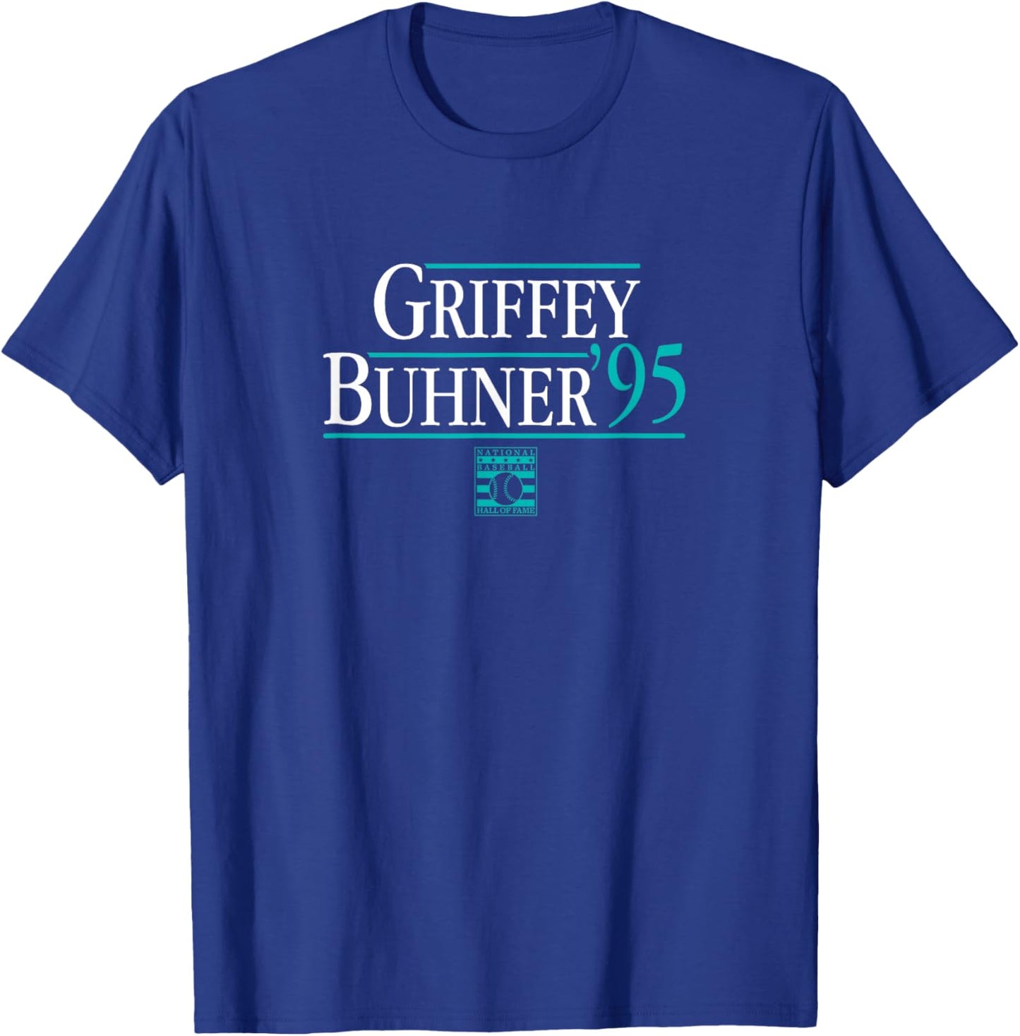 Griffey-Buhner '95 - Seattle Baseball T-Shirt - T-Shirt | Royal