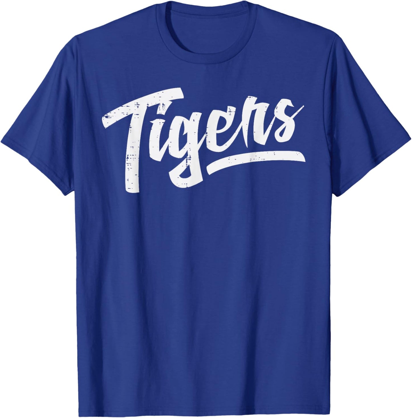 Tiger Men Women Boys Girls Kids Youth Teen T-Shirt - T-Shirt | Royal