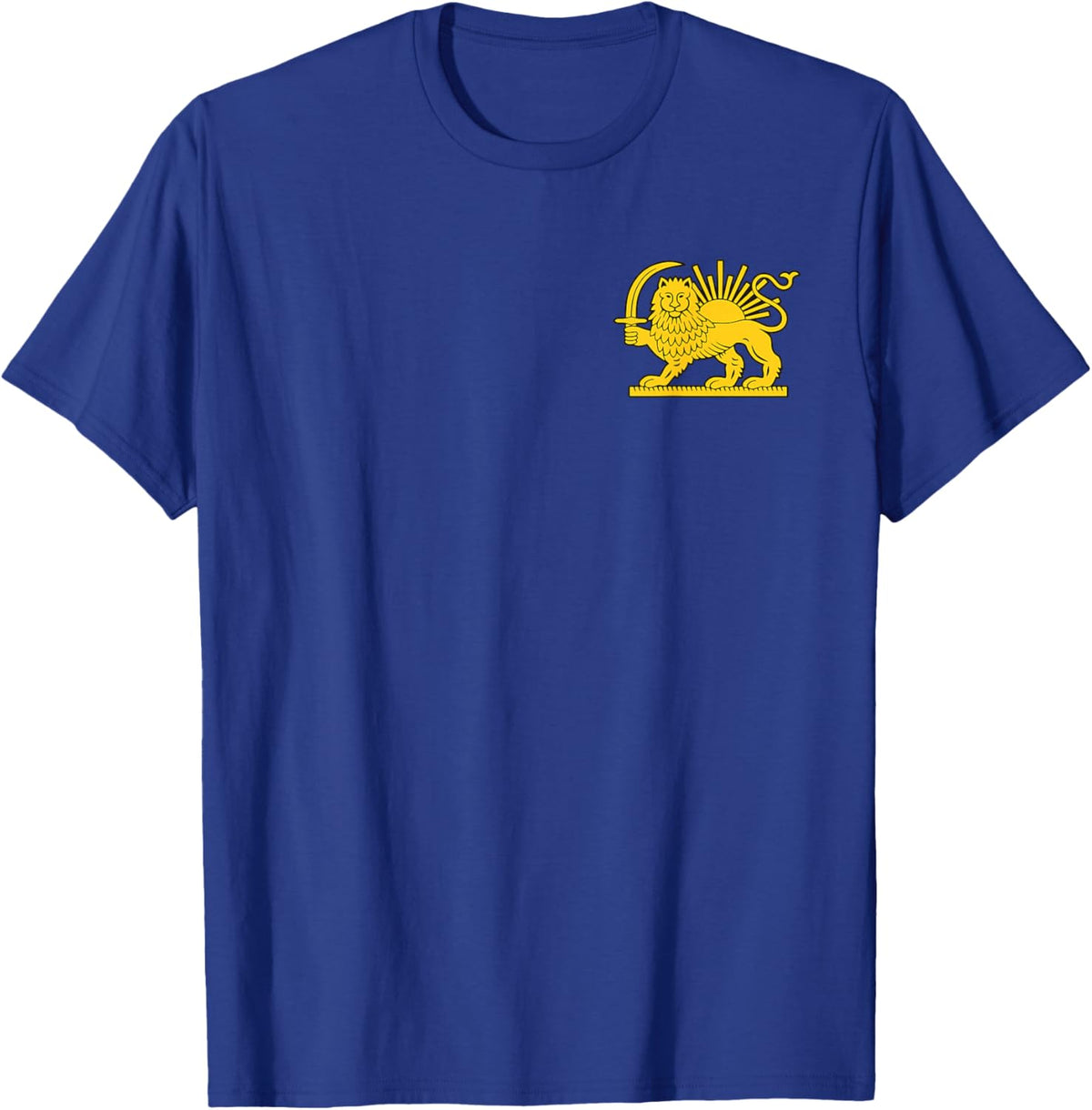 Lion and Sun Iran, Shir o Khorshid, Ancient Persia T-Shirt - T-Shirt | Royal