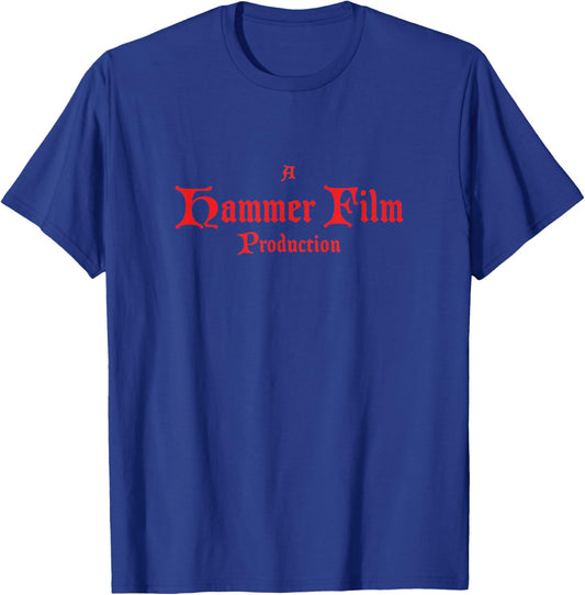 Vintage Gothic Horror Film T-Shirt - T-Shirt | Royal