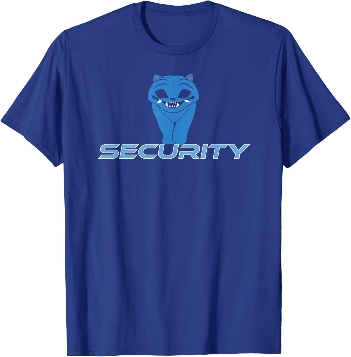 Derpy Security – Easy Parent Halloween Costume Ideas T-Shirt - T-Shirt | Royal