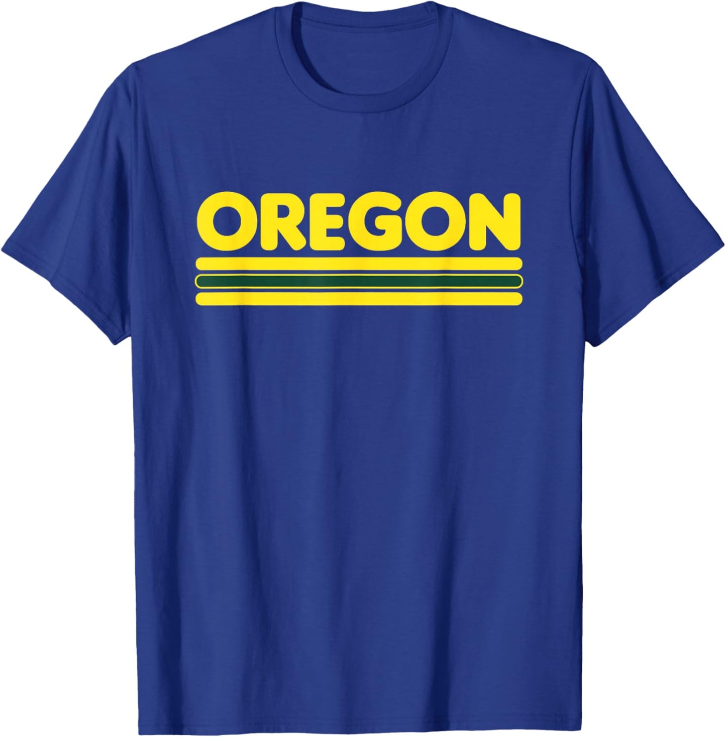 Oregon - Throwback Design - Classic T-Shirt - T-Shirt | Royal