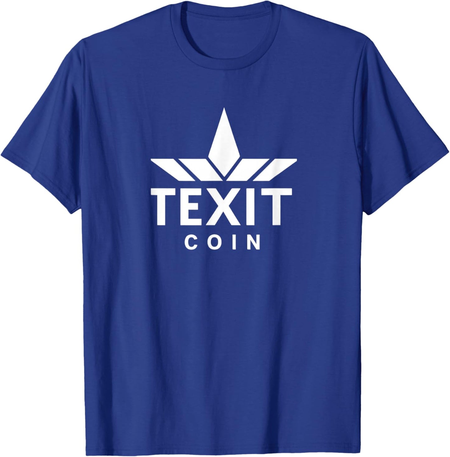 Texit Logo American Made Crypto Project Patriotic T-Shirt - T-Shirt | Royal