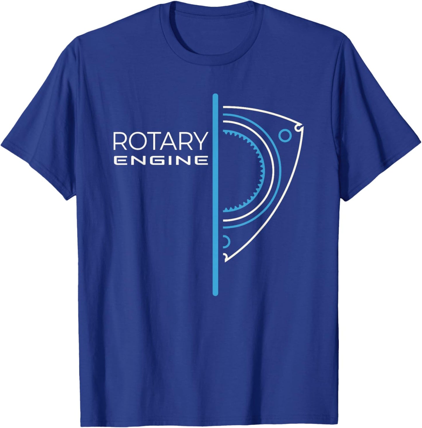 Rotary Engine Car Part Motor Lovers | Vintage Automobile T-Shirt - T-Shirt | Royal