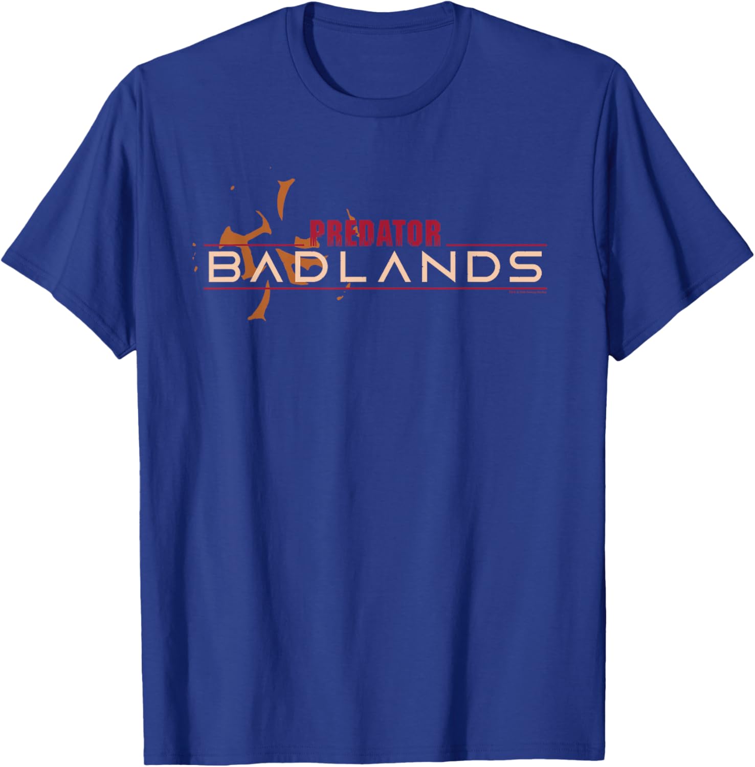 Predator: Badlands Official Movie Logo T-Shirt - T-Shirt | Royal