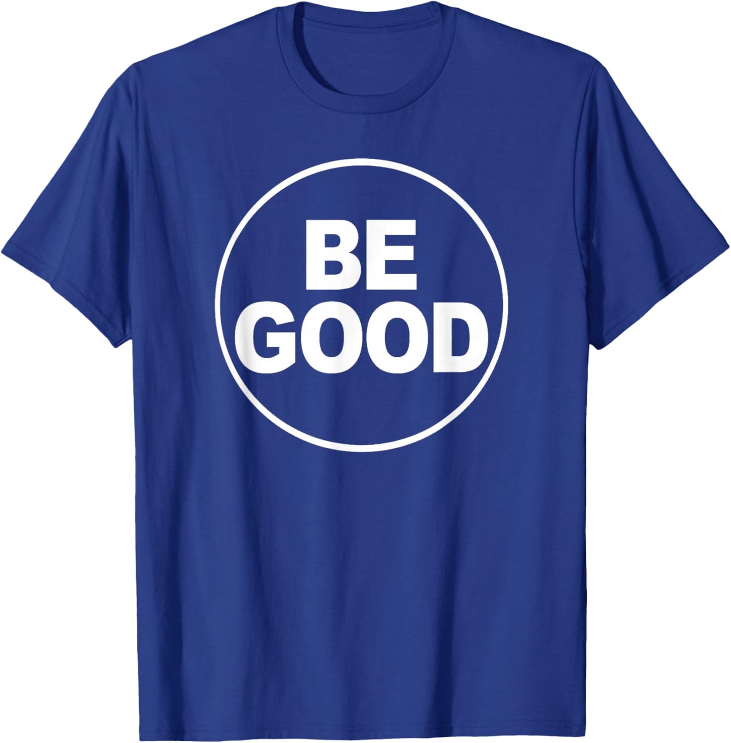 BE Good Support Button Style T-Shirt - T-Shirt | Royal