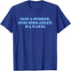 Date A Swimmer, Every Other Athlete is A-Player Quote T-Shirt - T-Shirt | Royal