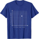 Coordinate Six Seven Math Graphing Humor Classroom Joke T-Shirt - T-Shirt | Royal
