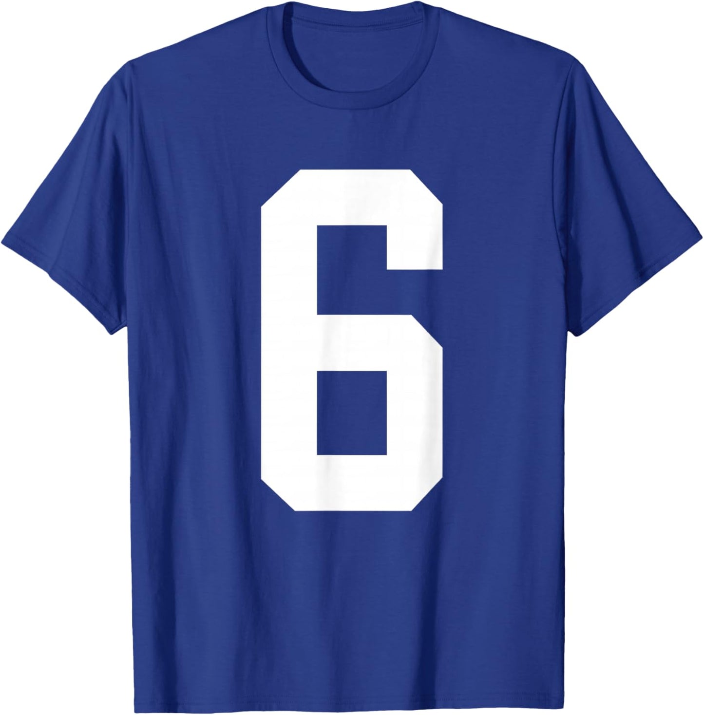 six Seven 67 Meme 6 in Front and 7 on Back (2 Sides) T-Shirt - T-Shirt | Royal