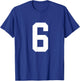 Six Seven 67 Meme Gen Alpha Slang 6 7 Front and Back Design T-Shirt - T-Shirt | Royal