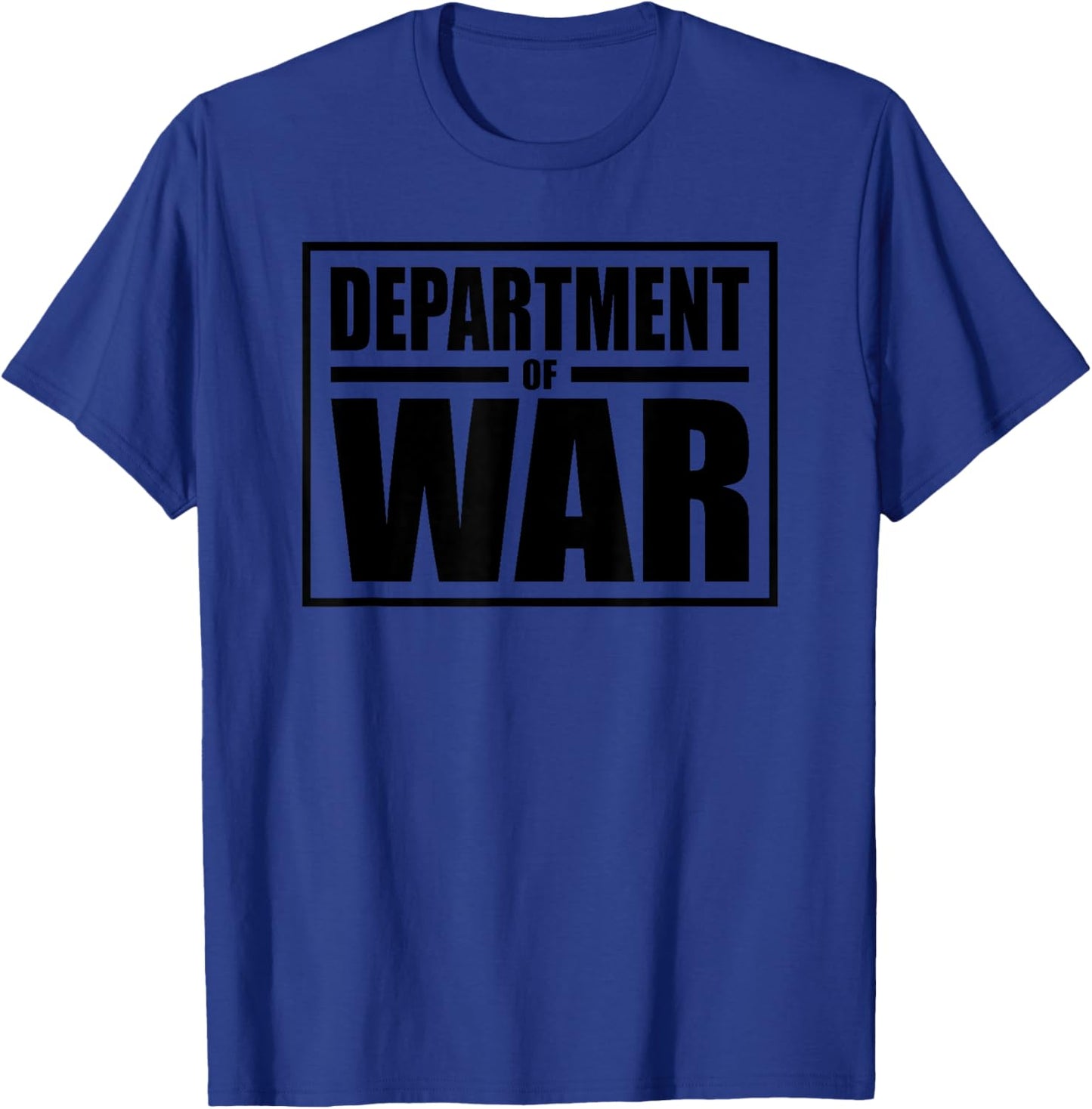 Department of WAR Defense T-Shirt - T-Shirt | Royal