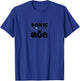 Sonic The Hedgehog - Sonic Frontiers Icons T-Shirt - T-Shirt | Royal