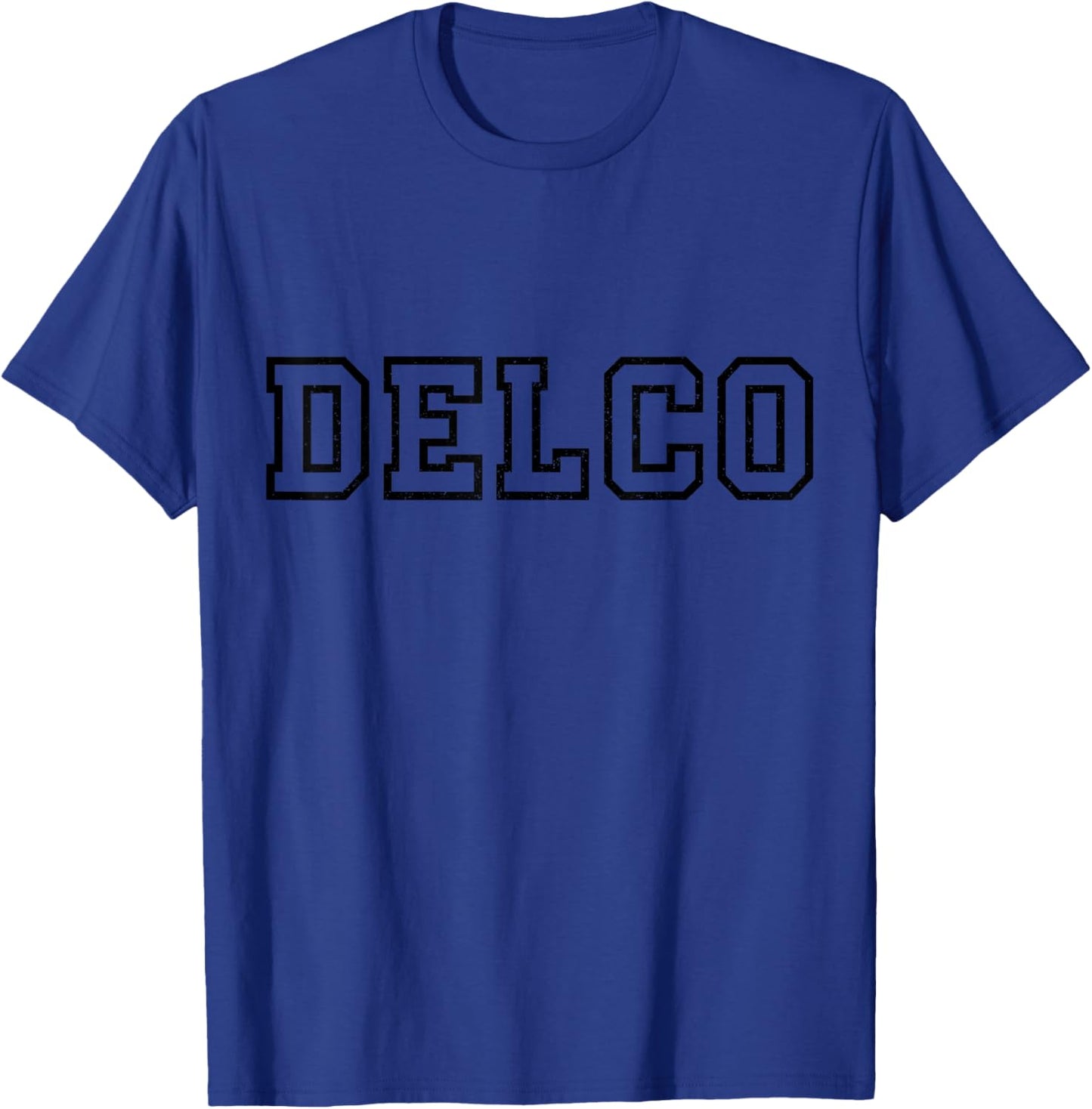 Delco Delaware County Pennsylvania Vintage Pride T-Shirt - T-Shirt | Royal