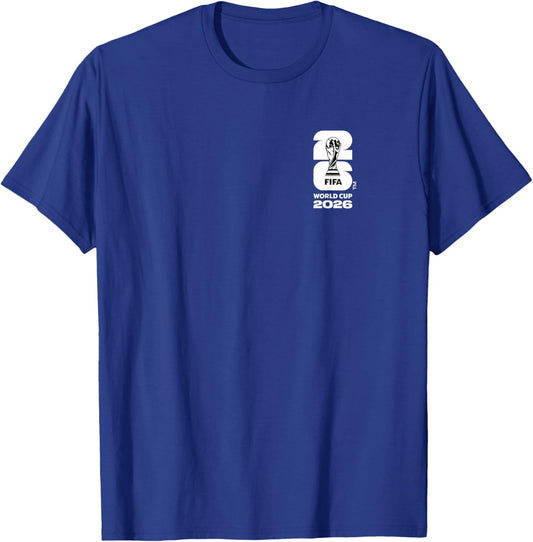 FIFA World CUP26 France Country Ball T-Shirt - T-Shirt | Royal