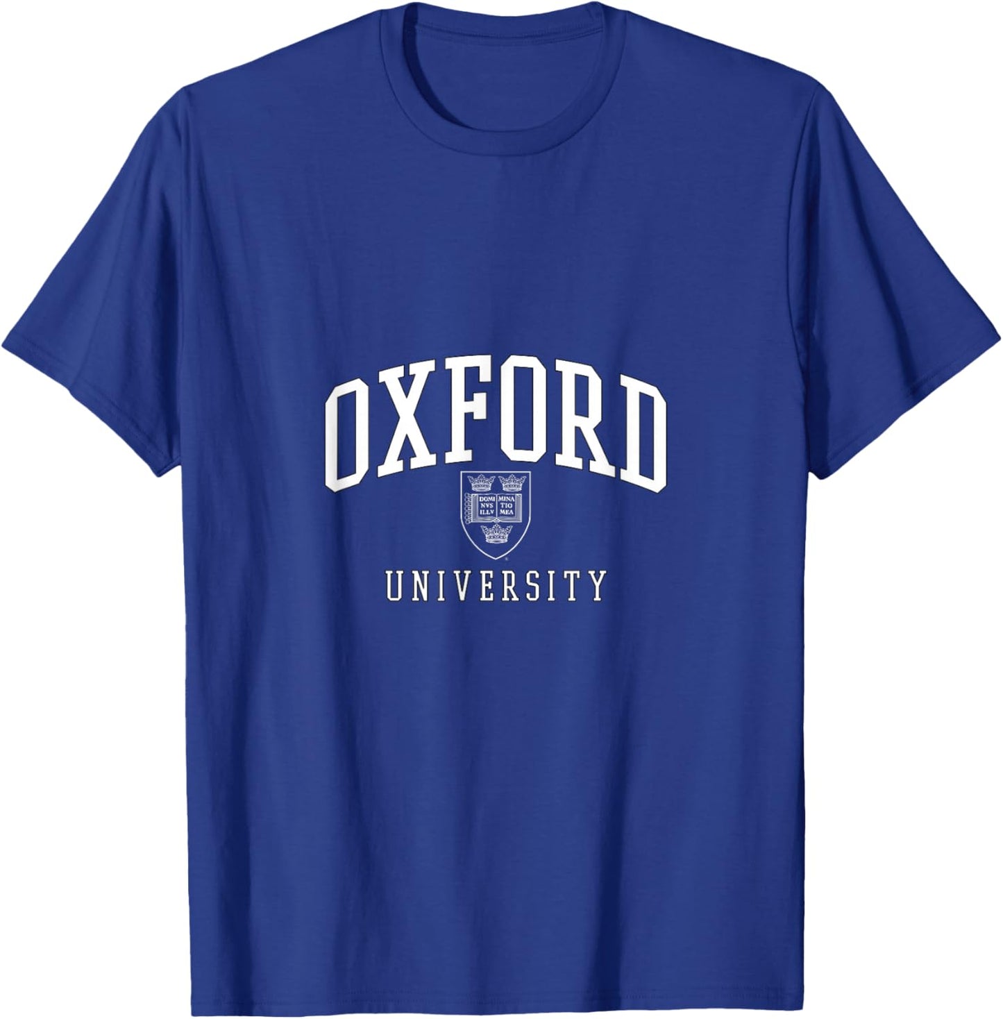 Oxford University Crest Academic Collegiate Sport PAFI246 T-Shirt - T-Shirt | Royal