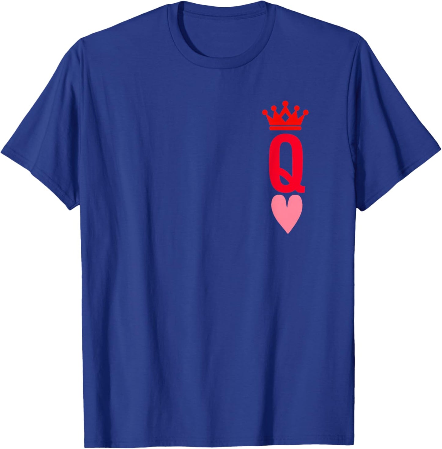 Queen Heart Valentines T-Shirt - T-Shirt | Royal