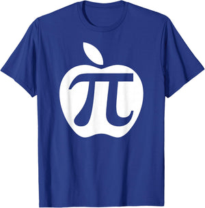 Apple Pi Funny Pi Day Apple Pi T-Shirt - T-Shirt | Royal