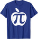 Apple Pi Funny Pi Day Apple Pi T-Shirt - T-Shirt | Royal
