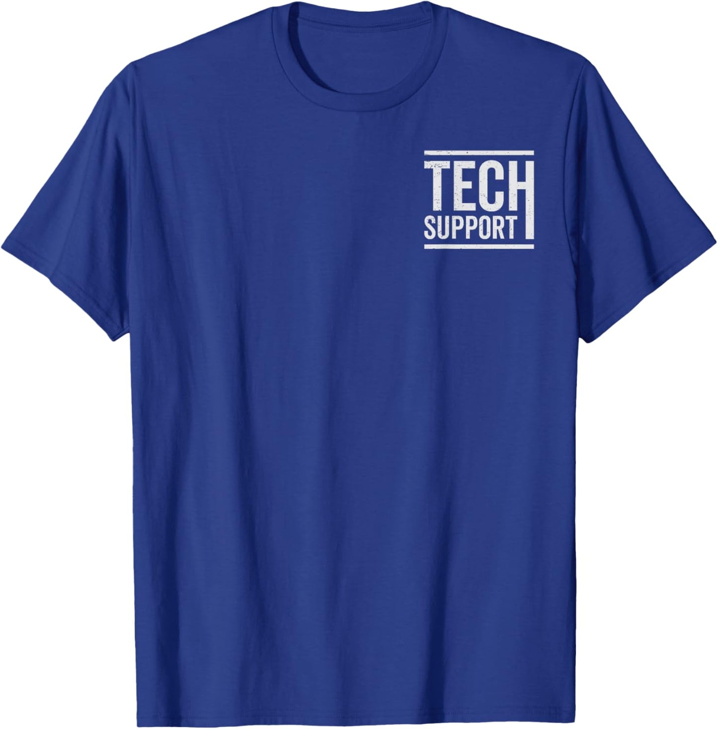 Tech Support Geek IT Guy Nerd Computer Engineer Information T-Shirt - T-Shirt | Royal