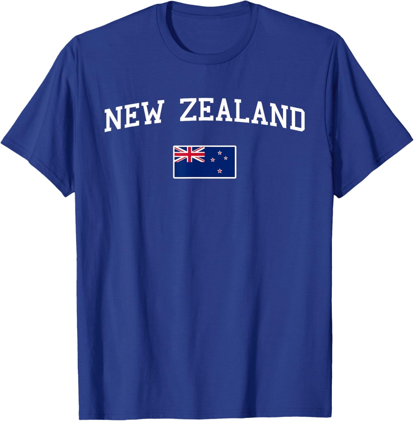 New Zealand Flag Men Women Kids New Zealand T-Shirt - T-Shirt | Royal