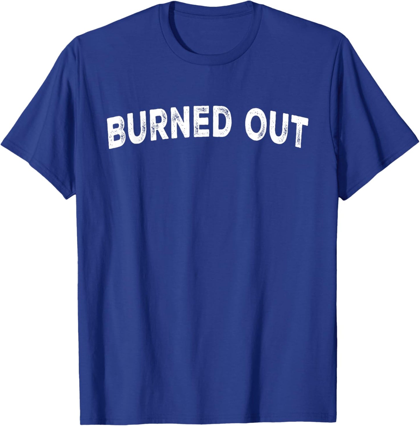 Burned Out T-Shirt - T-Shirt | Royal