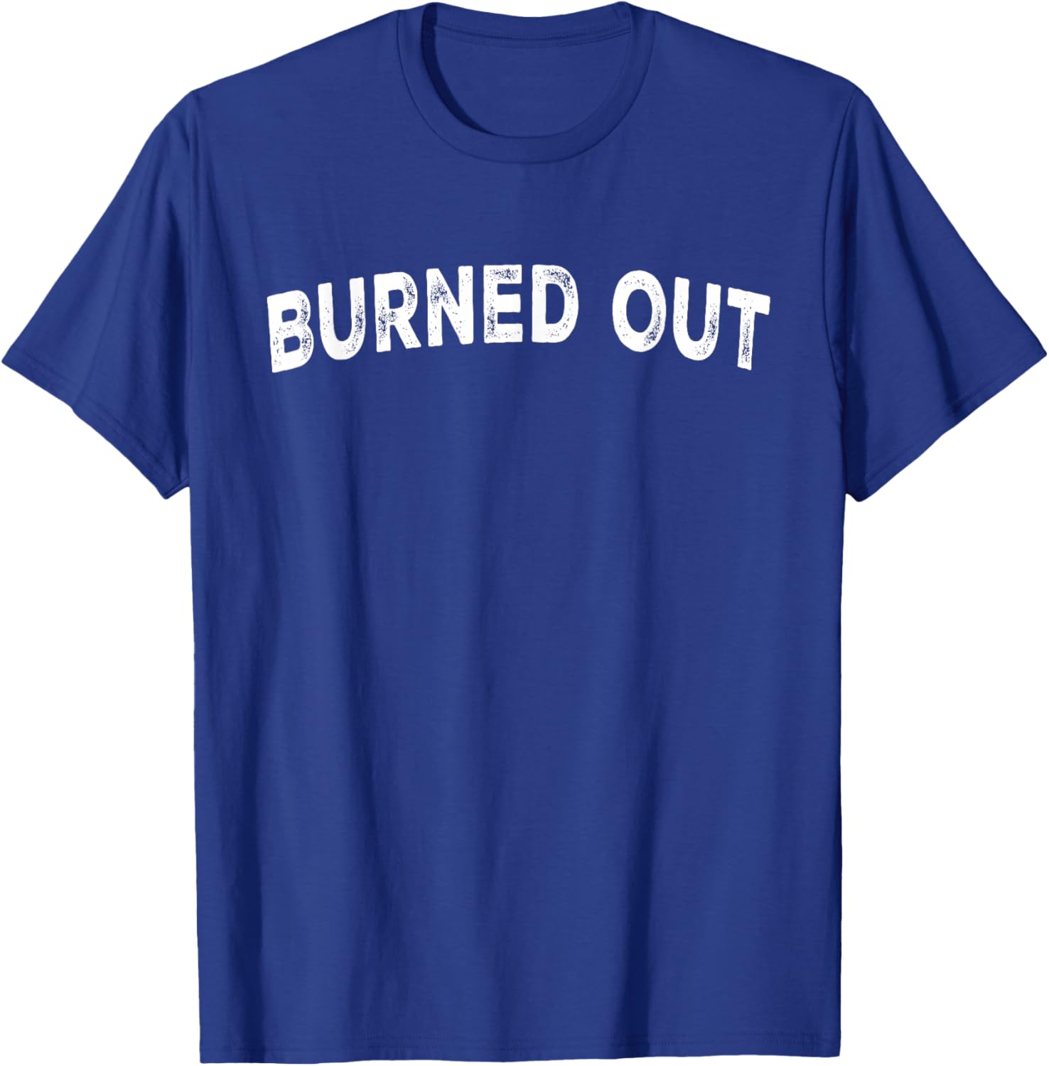 Burned Out T-Shirt - T-Shirt | Royal